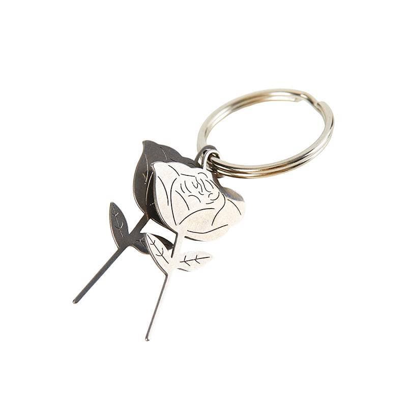 2 ชิ้น/เซ็ต Rose Shape เข็มสแตนเลสสําหรับสมาร์ทโฟนซิมการ์ดถาดกําจัด Eject Pin Key เครื่องมือ Universal Thimble รูปที่ 2