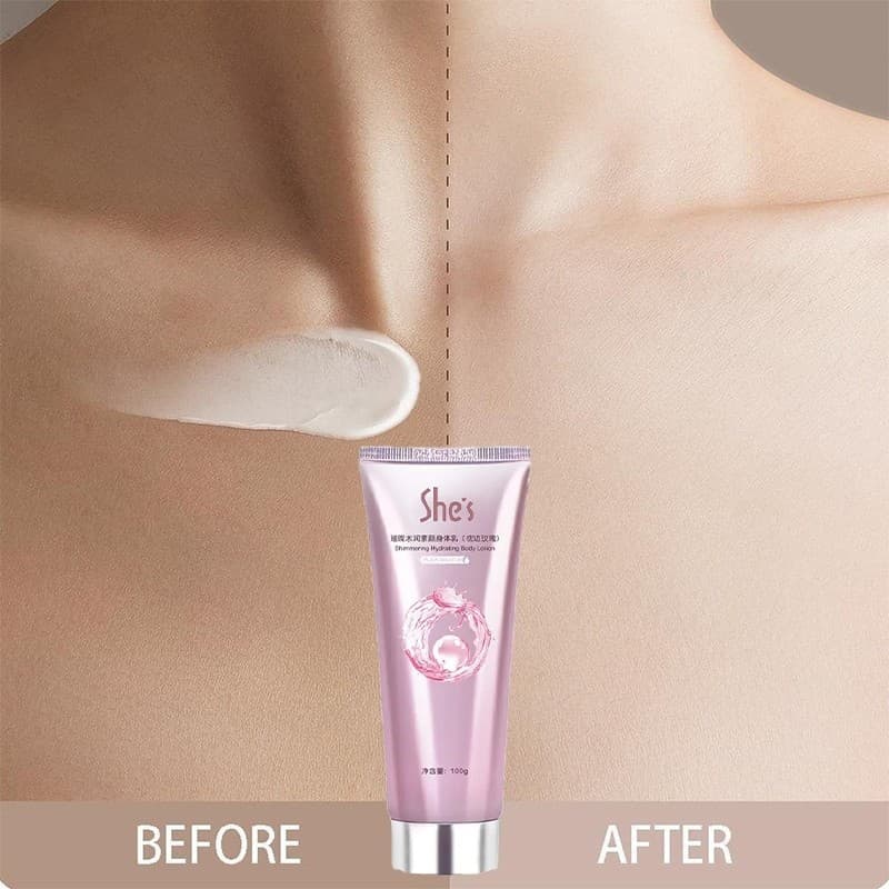 ซื้อ 1 แถม 2 SHES โลชั่นบํารุงผิวกาย ไวท์เทนนิ่ง ปรับสีผิวกระจ่างใส ให้ความนุ่มลื่น การดูแลร่างกาย 100g ครีมทาตัว รูปที่ 4