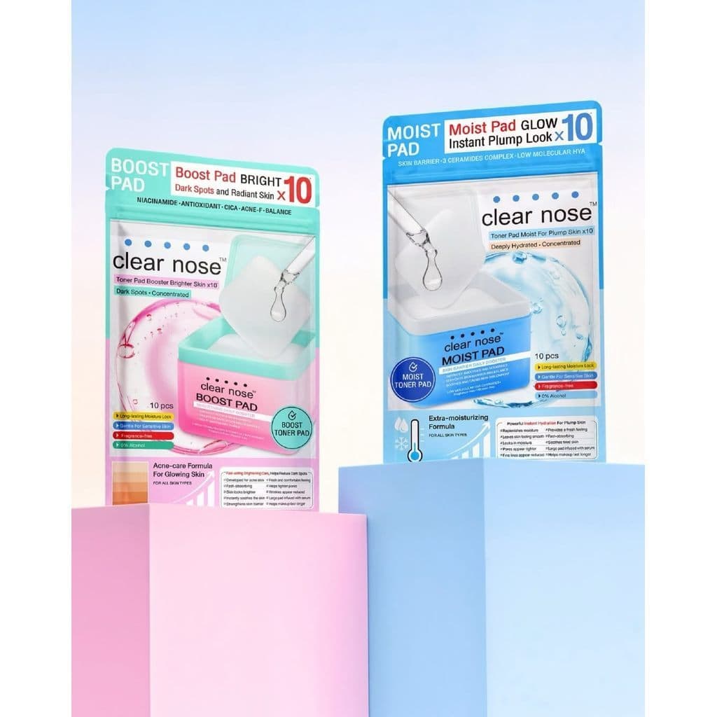 Clear nose Toner Pad เคลียร์โนส โทนเนอร์ แพด บูสต์แพด / มอยส์แพด รูปที่ 3