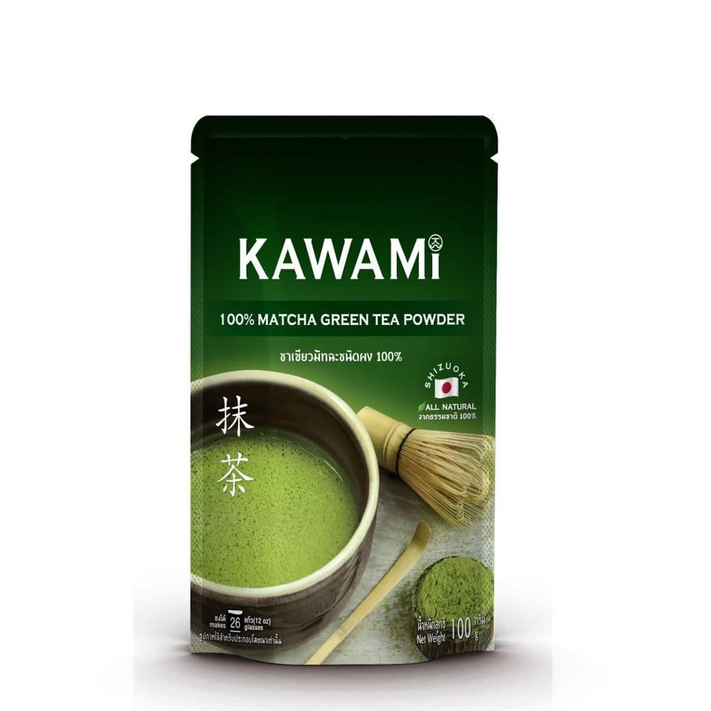 คาวามิ ผงมัทฉะ 100% ขนาด 100 กรัม KAWAMI 100% MATCHA 100G. รูปที่ 1