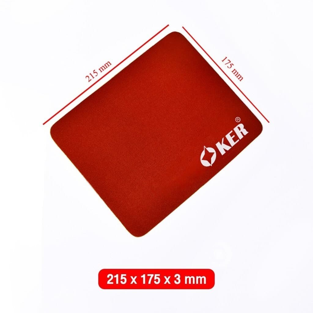 OKER 1030 BLACK OPTICAL MOUSE PAD แผ่นรองเม้าส์ รูปที่ 4