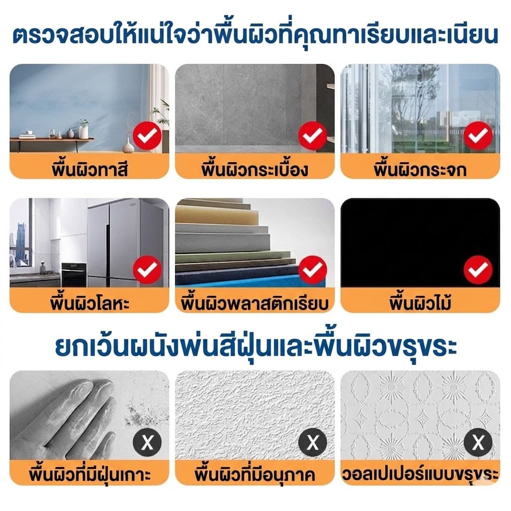 วอลเปเปอร์ลายไม้ 3D หนาพิเศษ 2.5 มม. มีฟอยล์อลูมิเนียม กันน้ำ กันเสียง มีกาวในตัว รุ่นอัปเกรดผิวเงา รูปที่ 9
