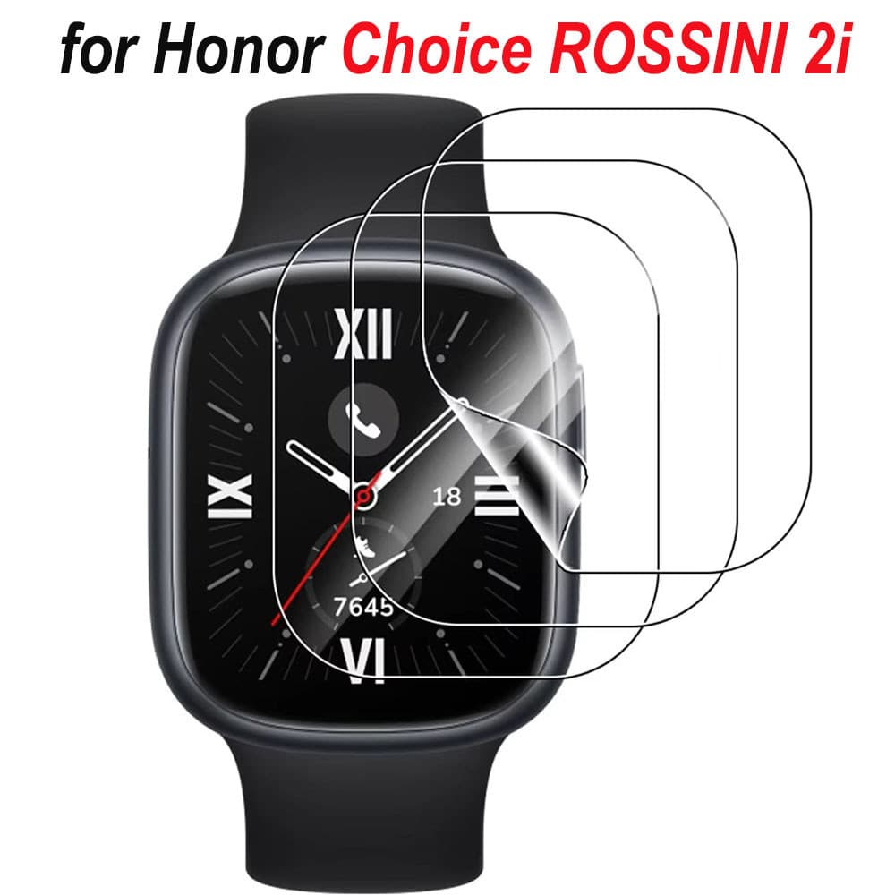 Hydrogel ฟิล์มป้องกันสําหรับ Honor Watch Choice 2i Soft Clear Screen Protector ฟิล์มสําหรับ Honor Choice ROSSINI 2i อุปกรณ์เสริม รูปที่ 1