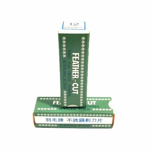 1 กล่อง 12 ใบ แท้100% ใบมีดโกน ใบมีด กันคิ้ว ขนนก Feather เครื่องกันคิ้ว โกนหนวด รูปที่ 5