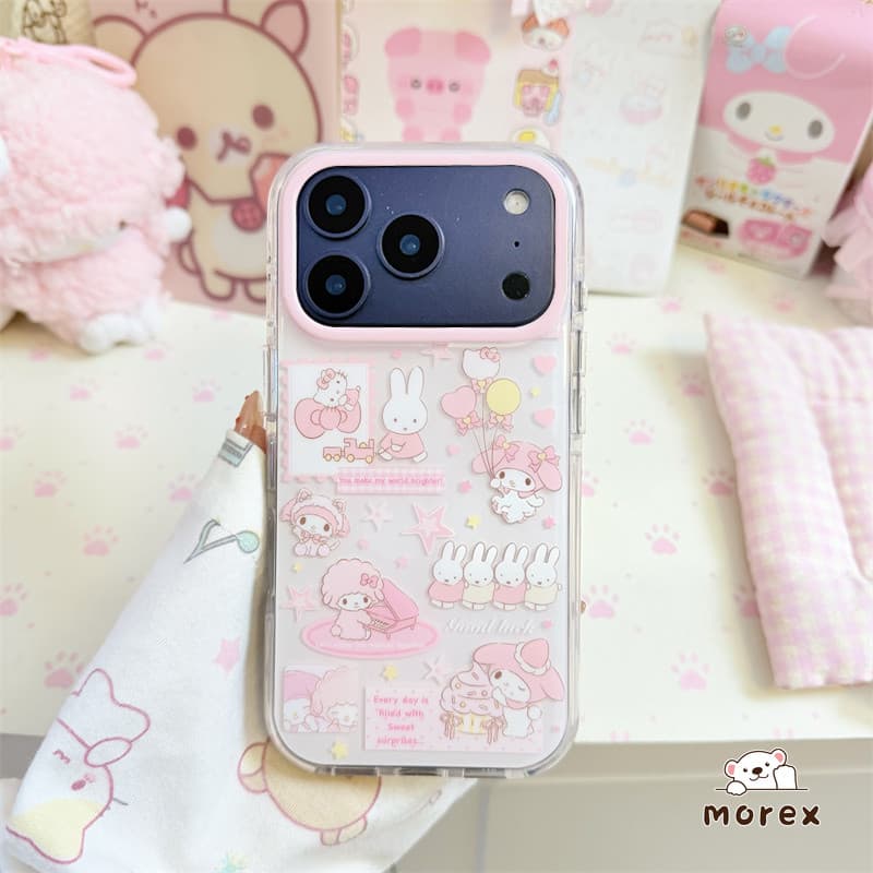 เคสIMD TPUนุ่ม ลายมิฟฟี่ เมโลดี้ OPPO A6 A5i A5 A3 X pro A60 A18 F31 A16 A79 A78 A57 A7 A55 A15 A77 A98 A78 A58 A31 A38 รูปที่ 9