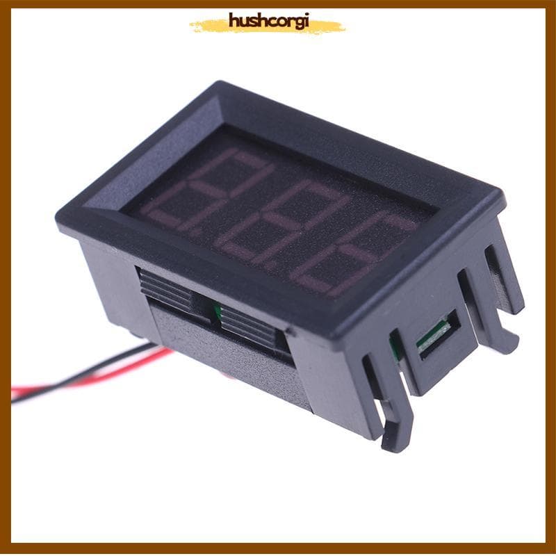 AC 70-500V โวลต์มิเตอร์แบบดิจิตอลจอแสดงผล LED 2 สายไฟโวลต์มิเตอร์ทดสอบแรงดันไฟฟ้าหุ้นใหม่ รูปที่ 8
