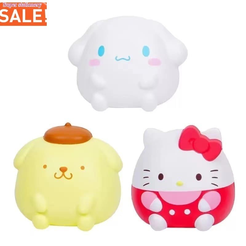 A00210 สกุชชี่ สไลม์ ทาบะสกุชชี่ ดินเบา สลาม สกุชชี่หนึบ squishy ซาลาเปา ของเล่นจิ๋ว สกุชชี่พีช รูปที่ 9