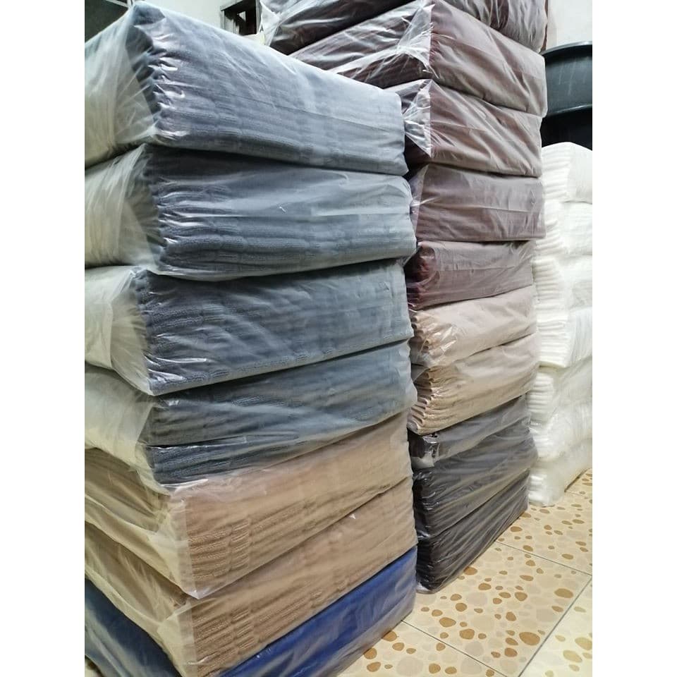 ผ้าเช็ดเท้าโรงแรม 70x45cm 8ปอนค์ welcome/ลายเท้า ดูดซับน้ำนุ่มไม่ลื่น ผ้าฝ้ายหนาขึ้น Bathrooms Carpets รูปที่ 8