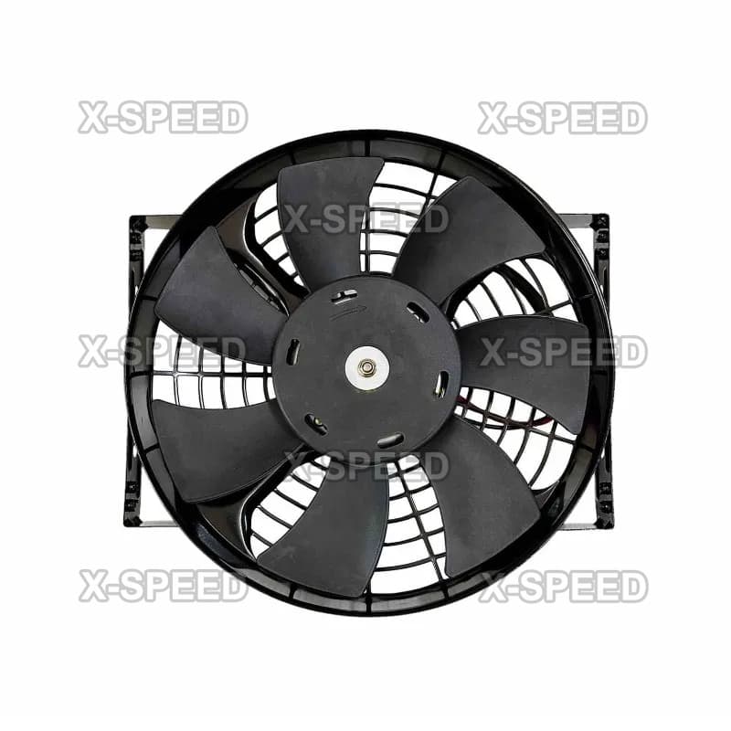 พัดลม นำเข้า แบบเป่า 10 นิ้ว 12V โครงเหล็ก เหลี่ยม 80W 6.67A พัดลม แผง หม้อน้ำ ระบายความร้อน FAN MOTOR 4005A 518 รูปที่ 6