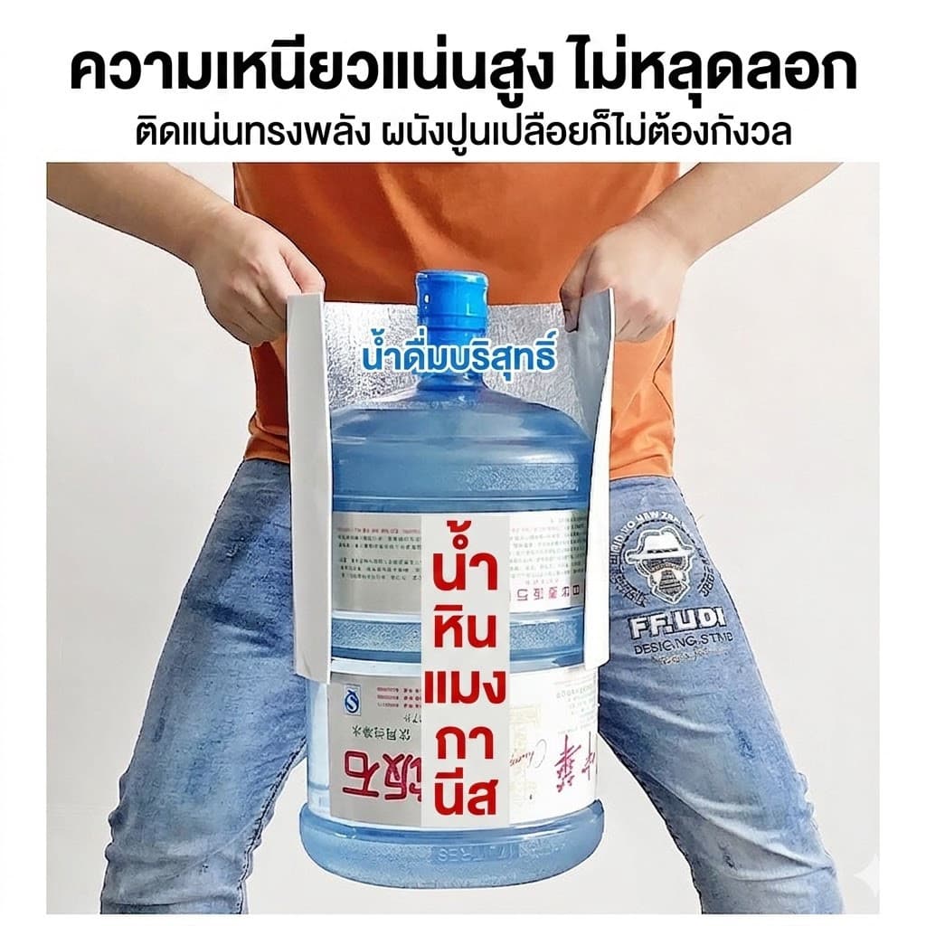 วอลเปเปอร์ลายไม้ 3D หนาพิเศษ 2.5 มม. มีฟอยล์อลูมิเนียม กันน้ำ กันเสียง มีกาวในตัว รุ่นอัปเกรดผิวเงา รูปที่ 8