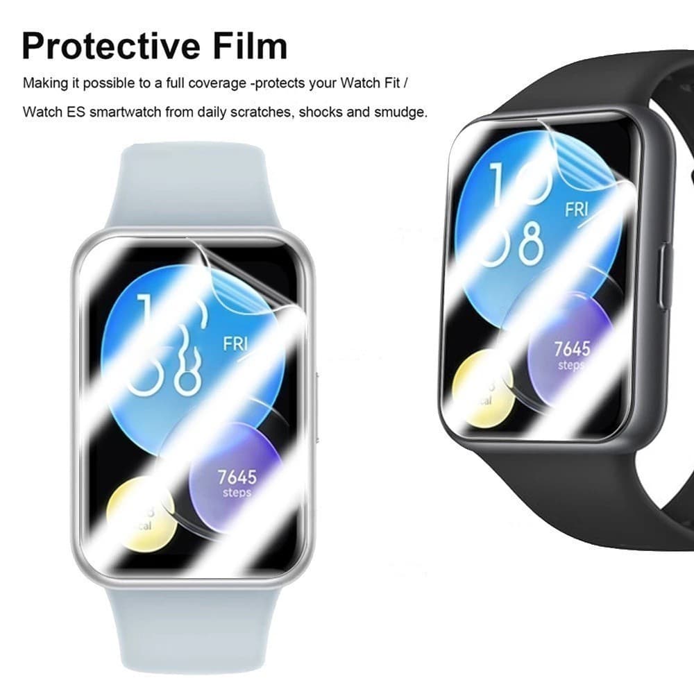 ฟิล์มไฮโดรเจล TPU สําหรับ Huawei Watch Fit 5/5 Pro ฟิล์มกันรอยหน้าจอนาฬิกา รูปที่ 6
