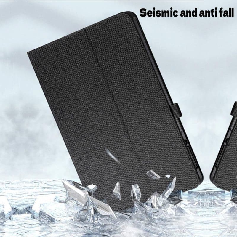กรณี Redmi Pad2 9.7 นิ้ว เคสแท็บเล็ต ผ้าDenimสไตล์ฝาครอบการ์ดกันกระแทกซิลิโคนด้านหลังสําหรับXiaomi Redmi Pad 2 SE 9.7 นิ้ว 4G Wi-Fi รูปที่ 7