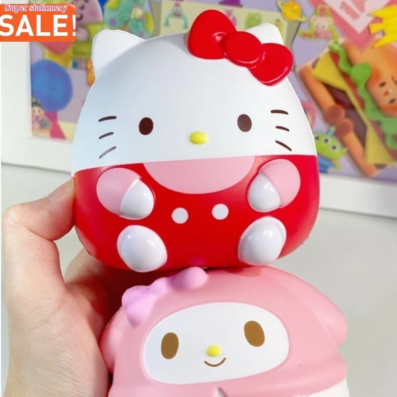 A00210 สกุชชี่ สไลม์ ทาบะสกุชชี่ ดินเบา สลาม สกุชชี่หนึบ squishy ซาลาเปา ของเล่นจิ๋ว สกุชชี่พีช รูปที่ 8