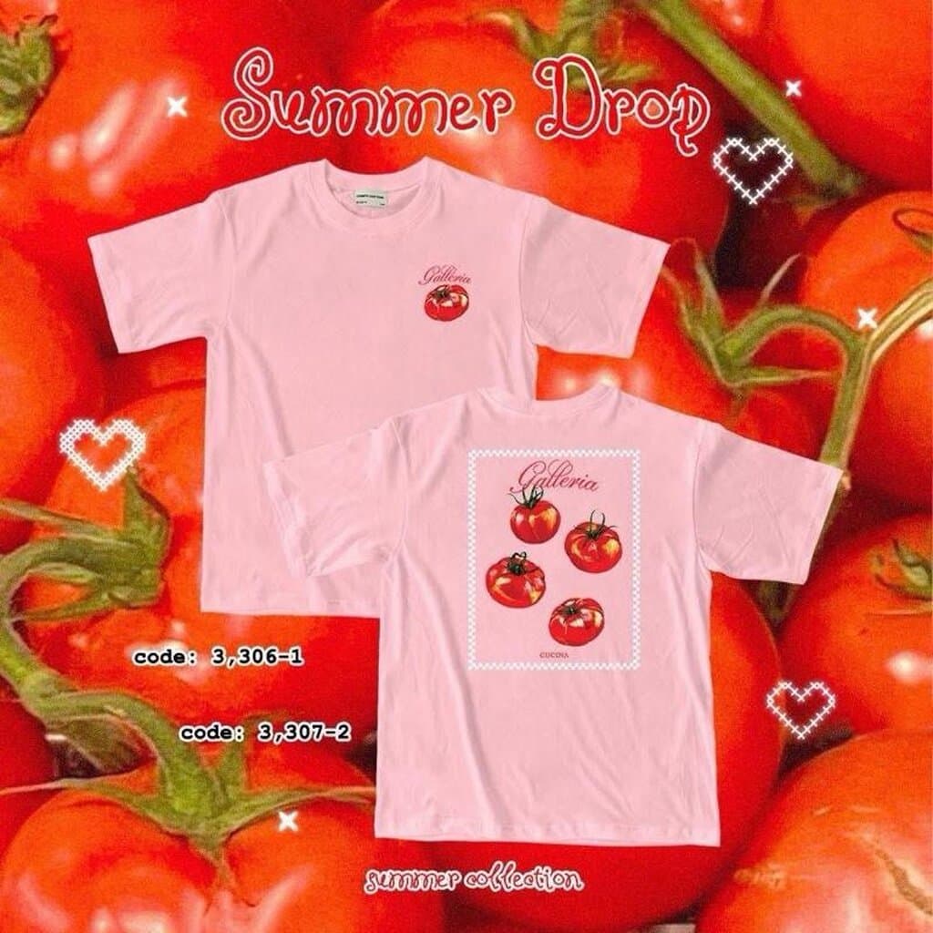 mexocute เสื้อยืดทรงโอเวอร์ไซส์ ผ้าคอตตอน หนานุ่ม เดอะพัมกิ้น #2 รูปที่ 5