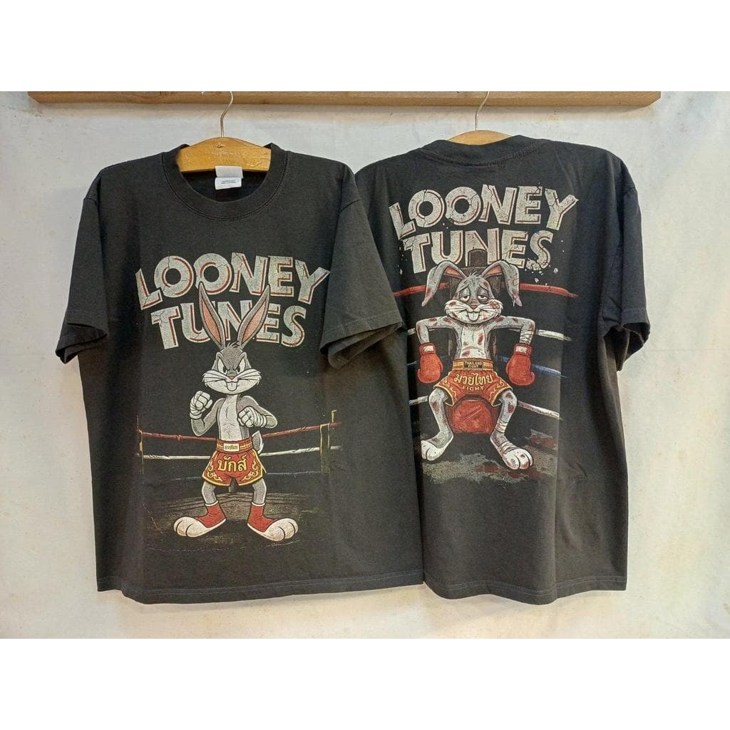 เสื้อลาย บั๊คBugs Muay Thai – นักชกสายกวน วินเทจดาร์ค รูปที่ 3