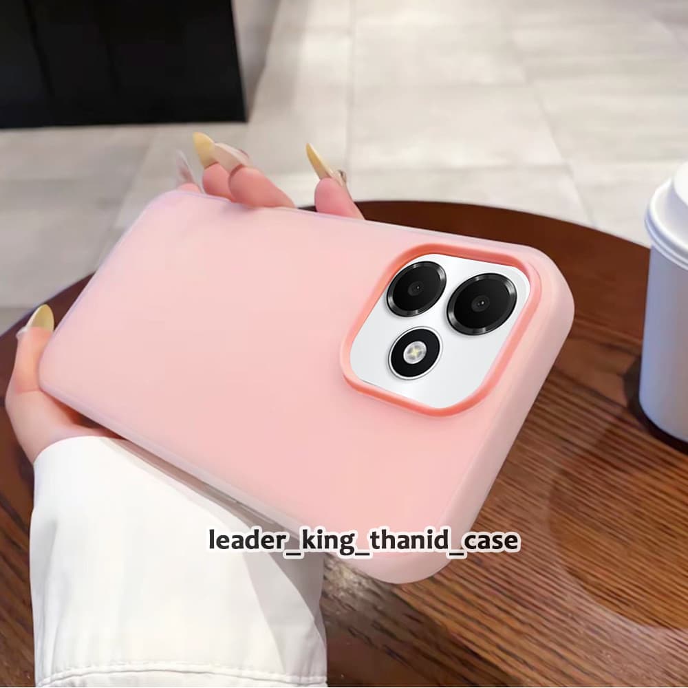 เคสมือถือ สำหรับ OPPO A6C A6S A6X A6T Pro A6 4G/5G เคส2ชั้น สีพื้นพาสเทล สีสันสดใส ป้องกันกระแทกดี เปิดเลนส์กล้อง 057 รูปที่ 2