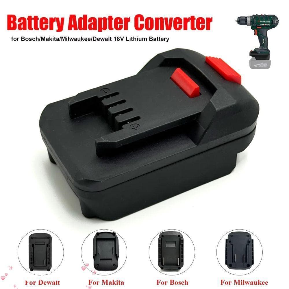อะแดปเตอร์แบตเตอรี่ AULORAMT, 2 in 1 18V ตัวแปลงแบตเตอรี่ลิเธียม, อะแดปเตอร์แปลงพลาสติกอะแดปเตอร์เครื่องมือไฟฟ้าสําหรับ Dayi แบตเตอรี่ A3 รูปที่ 1