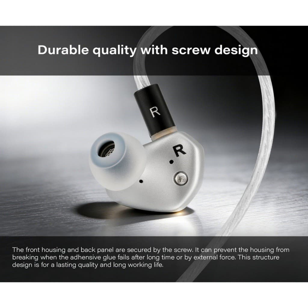 KEFINE Klean SV 3.5 หูฟัง IEMs ไดรเวอร์ไดนามิก 10mm ไดอะแฟรม DLC รูปที่ 7