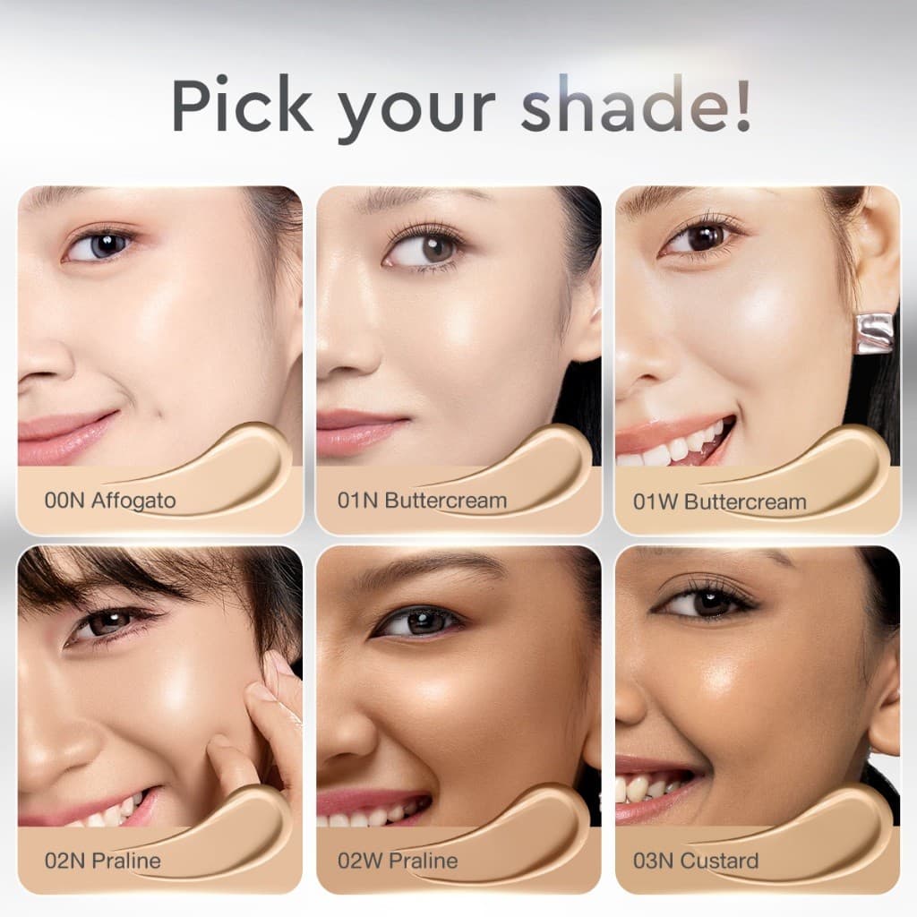 Glad2Glow Perfect Cover Glow Cushion Foundation แกลดทูโกลว์ คุชชั่น ติดทน คุมมัน เนื้อเบา 1 ซอง 6g รูปที่ 2