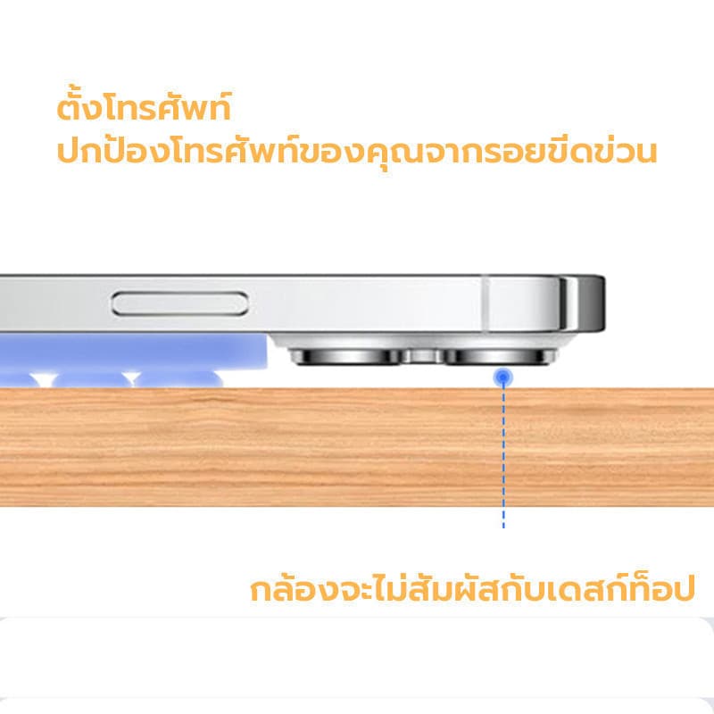 Silicone Suction Phone Case แผ่นซิลิโคนแปะมือถือ แน่น 40 ปุ่ม ติดได้ 2 ด้าน ใช้ซ้ำได้ แผ่นดูด แผ่นแปะมือถือ รูปที่ 3