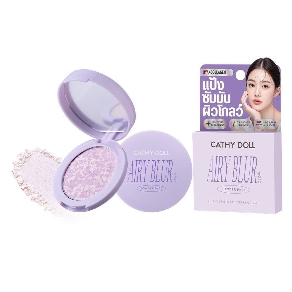 Cathy Doll Airy Blur Powder Pact 4.5g เคที่ดอลล์ แอรี่เบลอพาวเดอร์ รูปที่ 8