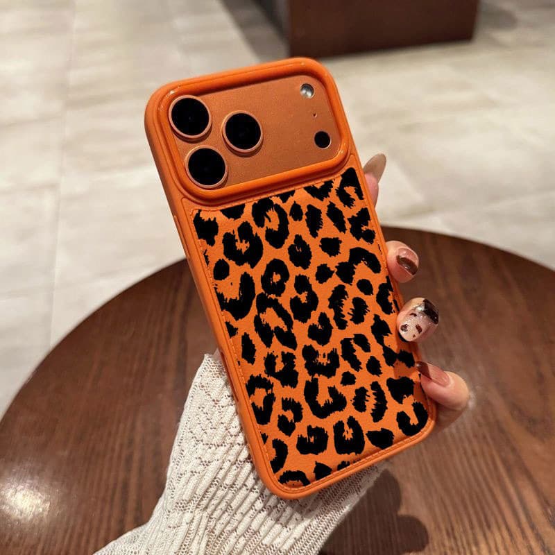 ลายเสือดาว รุ่นใหม่ สําหรับ iPhone 17 16 15 14 13PRO 12 12pro 11 11pro 14/15plus 17ProMax 17Pro เคสโทรศัพท์กันกระแทก รูปที่ 3
