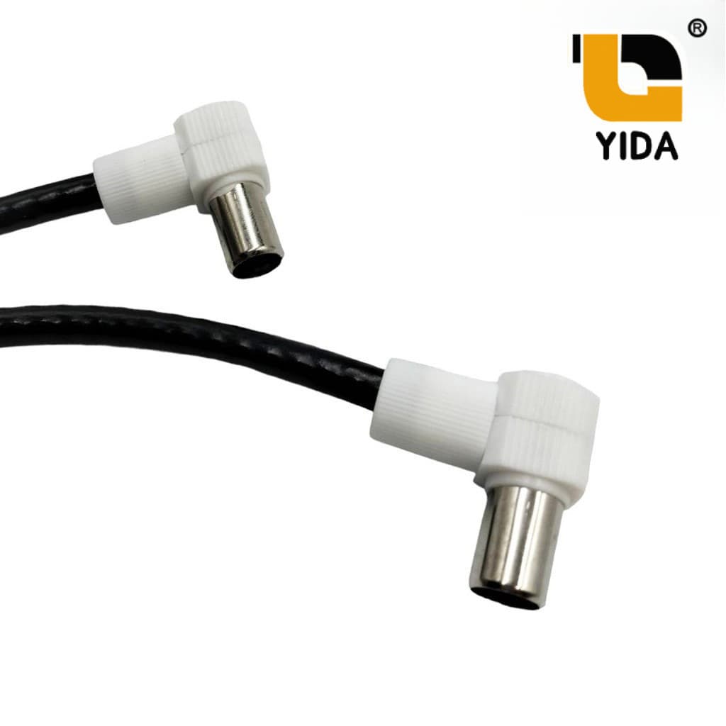 สายอากาศทีวี Digital TV RF Cable สายคอนโด สีดำ รองรับทีวีดิจิตอล ยาว 1-5 เมตร รูปที่ 3