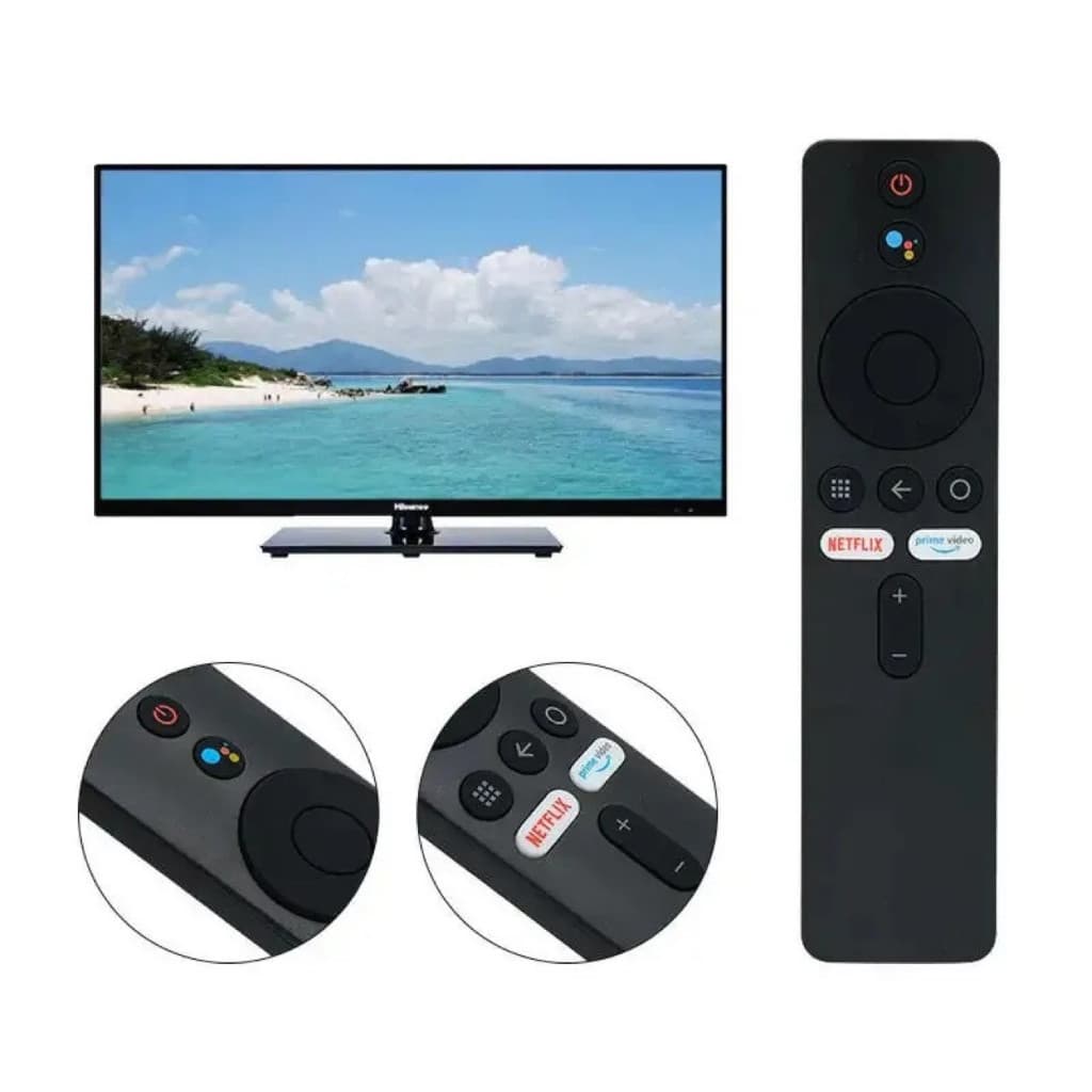 สำหรับ Xiaomi รุ่นนานาชาติกล่อง Mi Tv Stick ติดรีโมทคอนโทรล MIBOX S 3 กล่อง XMRM-006 คุณสมบัติอินฟราเรด Google Assistant รูปที่ 7