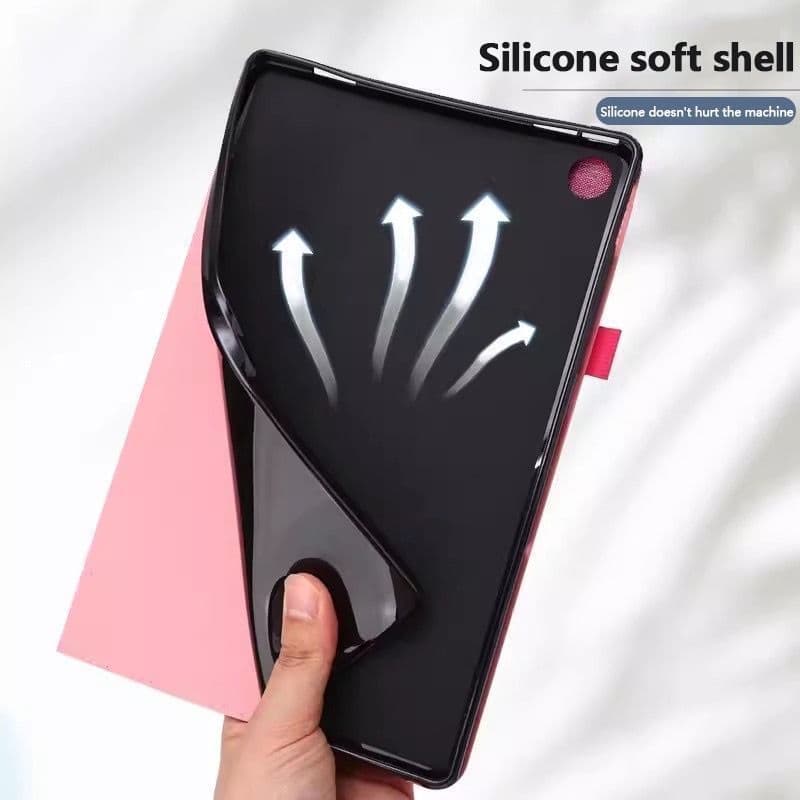 กรณี Redmi Pad2 9.7 นิ้ว เคสแท็บเล็ต ผ้าDenimสไตล์ฝาครอบการ์ดกันกระแทกซิลิโคนด้านหลังสําหรับXiaomi Redmi Pad 2 SE 9.7 นิ้ว 4G Wi-Fi รูปที่ 6