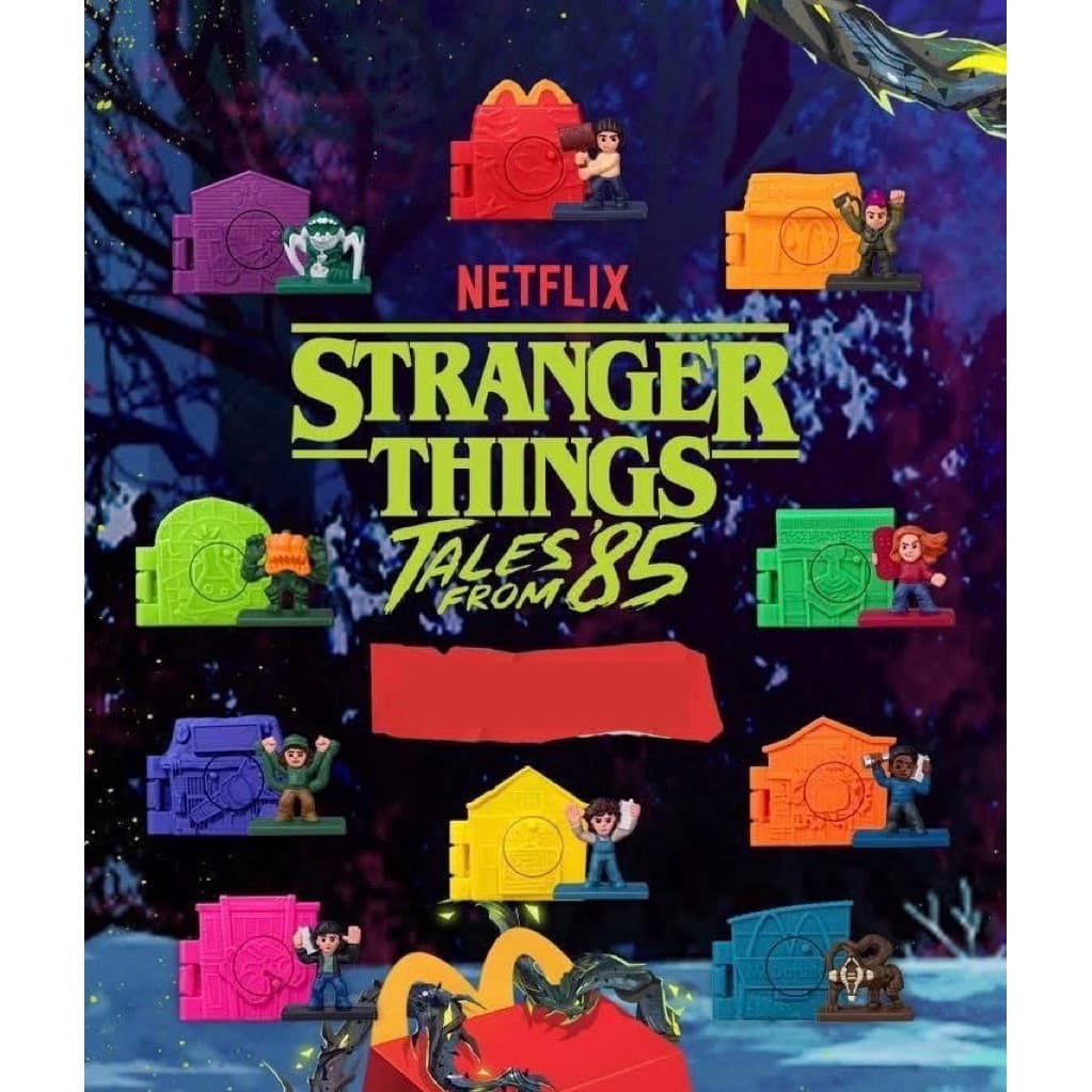 แมคไทย ฟิกเกอร์ stranger things mcdonald’s แฮปปีมิล ของสะสม รูปที่ 3