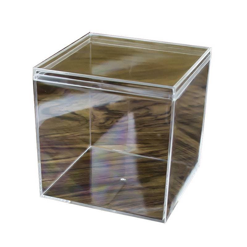 กล่องพลาสติกใสสูงทรงสี่เหลี่ยม Betta Breeding Box Mini Candy Slime Crystal Mud Paaging Box รูปที่ 3