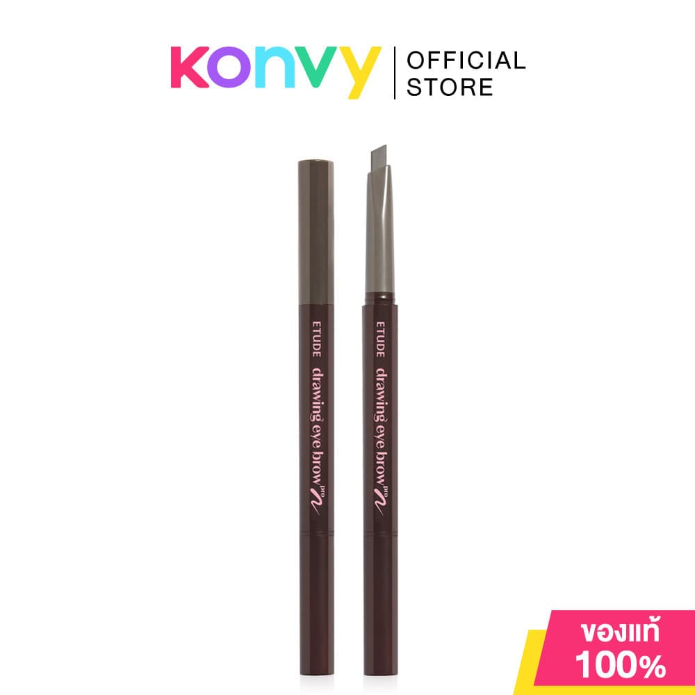 Etude Drawing Eyebrow Pro 0.25g #1 Dark Brown ดินสอเขียนคิ้วปลายตัดสามเหลี่ยม อีทูดี้ เฮ้าส์ เพิ่มปริมาณจากรุ่นเดิม ... รูปที่ 5