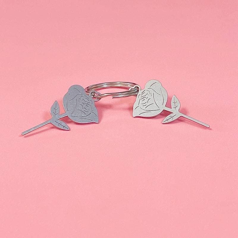 2 ชิ้น/เซ็ต Rose Shape เข็มสแตนเลสสําหรับสมาร์ทโฟนซิมการ์ดถาดกําจัด Eject Pin Key เครื่องมือ Universal Thimble รูปที่ 4