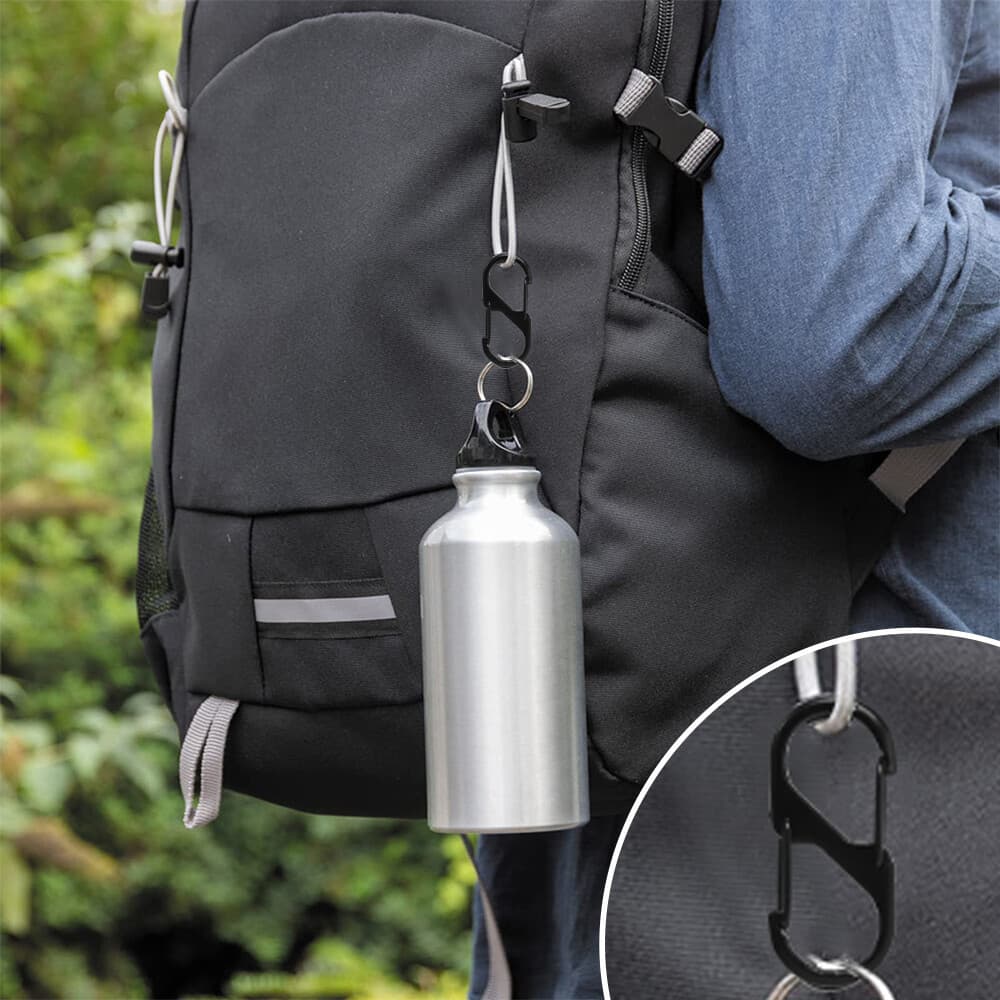 BLIVO ตะขอคาราบิเนอร์ ตัว S | แพ็ค 1 ชิ้น 50mm| DIY Carabiner ตะขอเซฟตี้ ห่วงกุญแจ ห่วงแขวนพร้อมตัวล็อค keychain รูปที่ 6