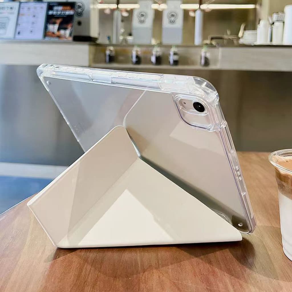 การเปิดตัวผลิตภัณฑ์พับได้แบบตัวY สําหรับ OPPO Pad SE11 / OPPO Pad 5 12.1 นิ้ว เคสโปร่งใส，ช่องเสียบปากกา รูปที่ 6