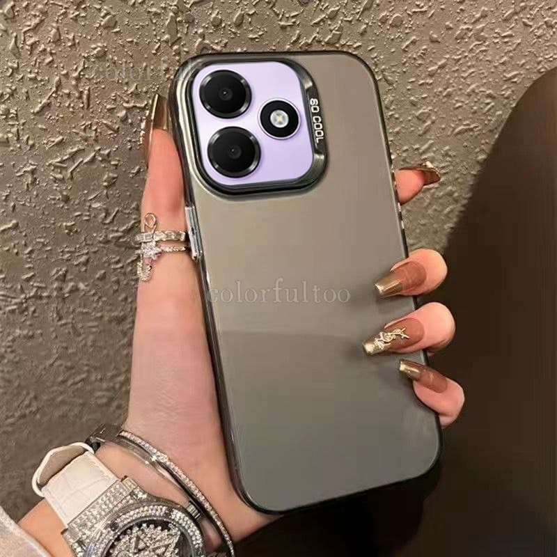 สําหรับOppoA6C 2026 Matteคู่สําหรับOppo A6C OppoA6 CA 6C 6 C 4G 5G Minimalistกันกระแทกโลหะเลเซอร์ผิวMatteปลอกปกหลังShell รูปที่ 8