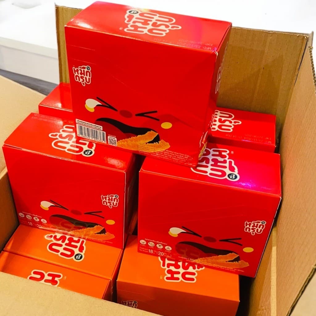 Sunsu หมึกกรุบ เส้นบุกหม่าล่า 18g รวม 20 ซอง เคี้ยวสนุกรสชาติต้นตำรับ มีให้เลือก 5 รส รูปที่ 8