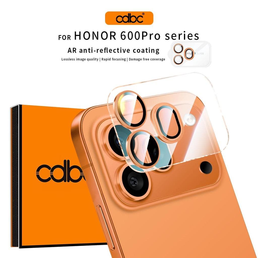 CDBC กรอบตัวป้องกันเลนส์แบบบูรณาการสําหรับ Honor 600/600 Pro, HD Clear Anti-Glare Anti-Scratch, ป้องกันกล้องเต็มรูปแบบ, น้ําหนักเบา Ultra-Thin ไม่มีแรงกระแทกบนการถ่ายภาพ รูปที่ 1