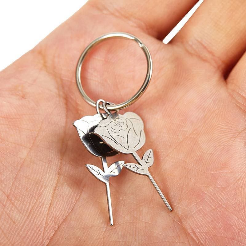 2 ชิ้น/เซ็ต Rose Shape เข็มสแตนเลสสําหรับสมาร์ทโฟนซิมการ์ดถาดกําจัด Eject Pin Key เครื่องมือ Universal Thimble รูปที่ 6