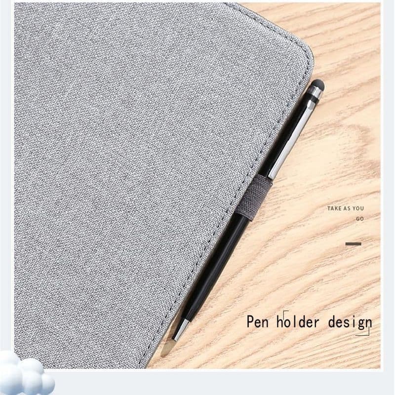 กรณี Redmi Pad2 9.7 นิ้ว เคสแท็บเล็ต ผ้าDenimสไตล์ฝาครอบการ์ดกันกระแทกซิลิโคนด้านหลังสําหรับXiaomi Redmi Pad 2 SE 9.7 นิ้ว 4G Wi-Fi รูปที่ 5