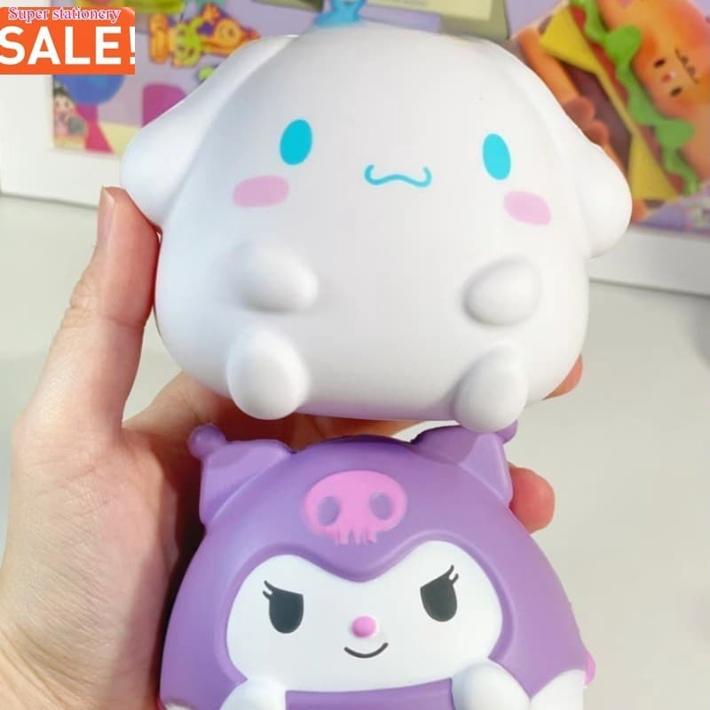 A00210 สกุชชี่ สไลม์ ทาบะสกุชชี่ ดินเบา สลาม สกุชชี่หนึบ squishy ซาลาเปา ของเล่นจิ๋ว สกุชชี่พีช รูปที่ 6