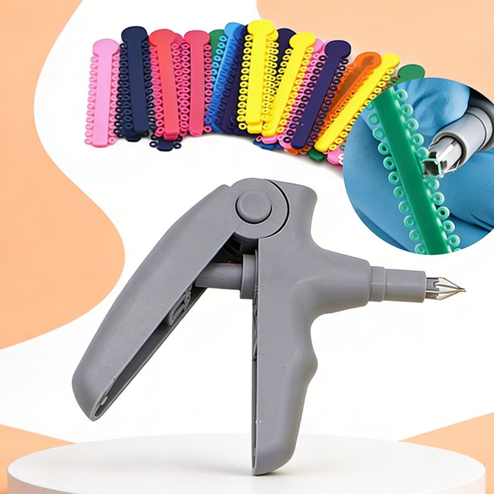 Dental Orthodontic Ligature Tie Gun Dispenser Dentistry Tools Instrument Ligature Gun Dispenser for Shooter Used รูปที่ 1