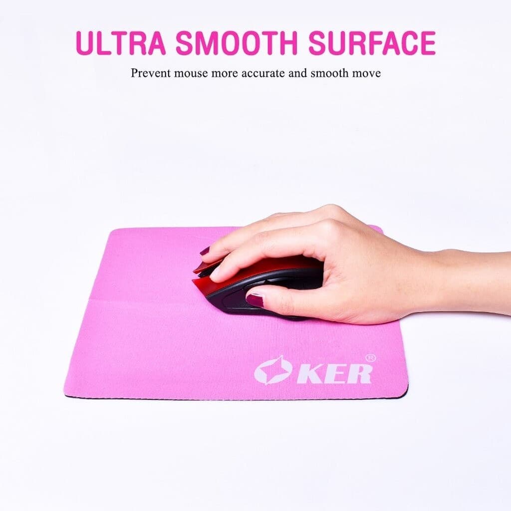 OKER 1030 BLACK OPTICAL MOUSE PAD แผ่นรองเม้าส์ รูปที่ 8