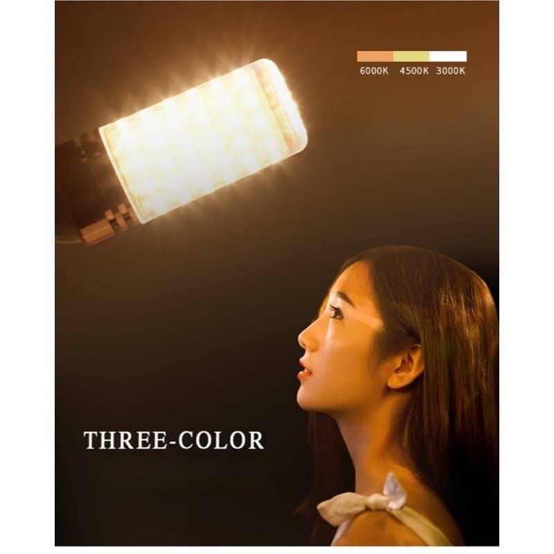 หลอดไฟข้าวโพด LED ขั้วE27 ขั้วE14 12W ประหยัดไฟ สีขาว สีวอร์ม สี4000K 3สี เม็ดLED60ดวง BuildCore รูปที่ 6