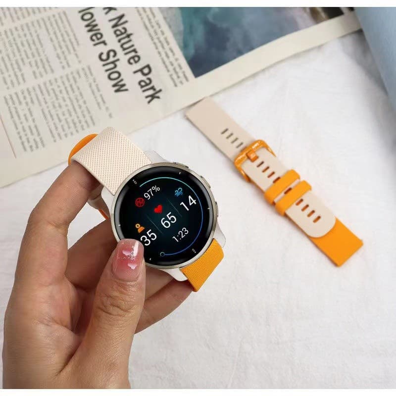 สายนาฬิกาGarmin forerunner55 165 245 158 645 570 42mm venu venu2plus venu sq2 active5 active6 รูปที่ 5
