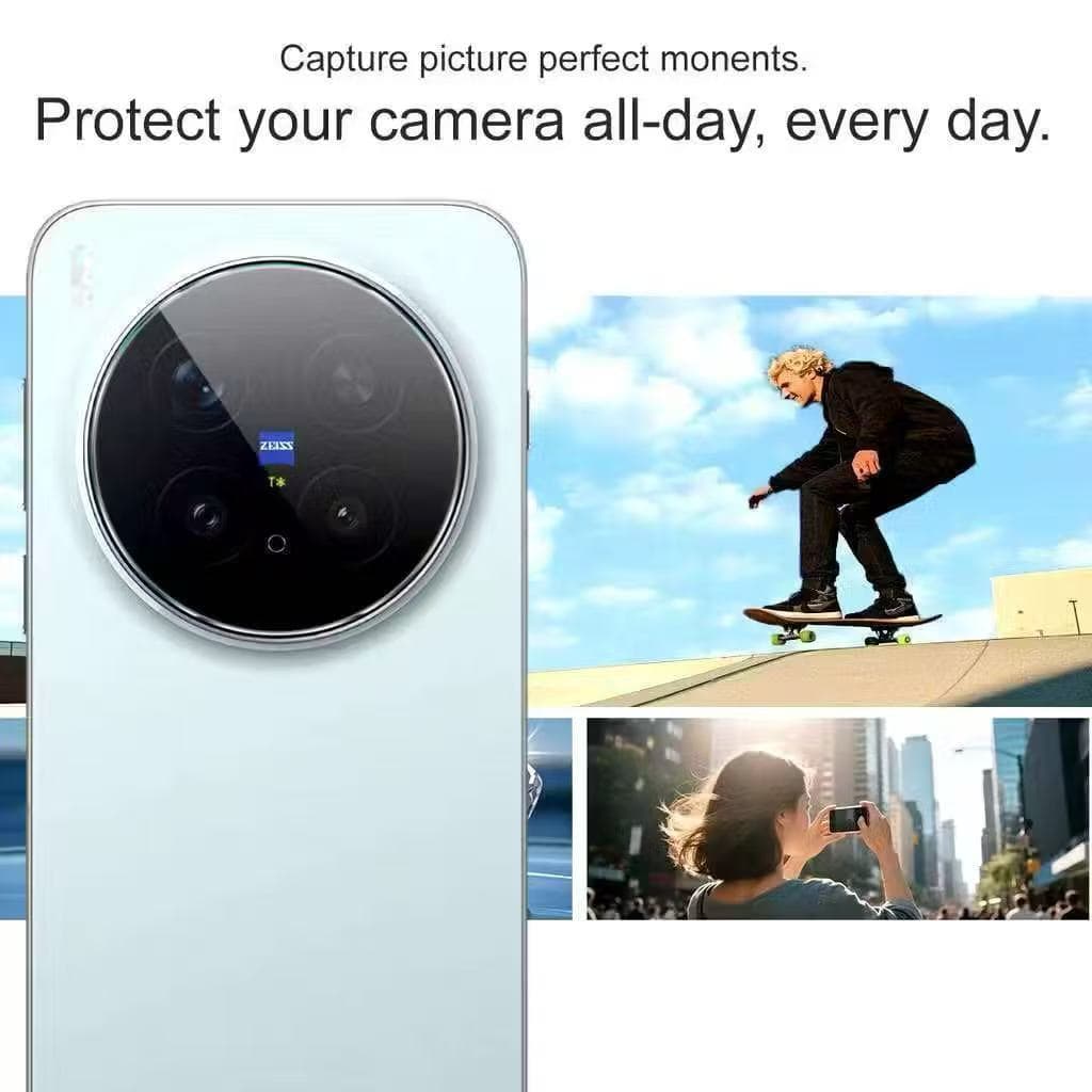 ส่งจากไทยฟิล์มกันรอยแบบเต็มเลนส์สําหรับเลนส์กล้อง Vivo X300 X300Pro X200 X200Pro รูปที่ 3