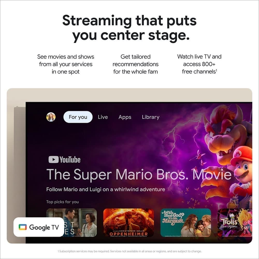 Google TV Box 4K แท้ | รองรับทุกแอปยอดนิยม | ตั้งค่าให้พร้อมใช้งาน รูปที่ 5