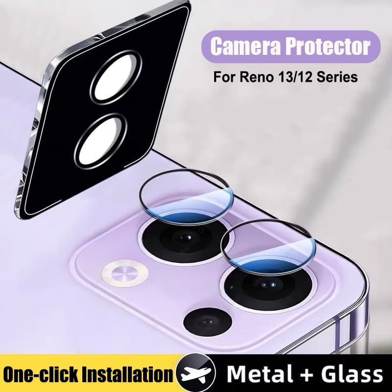 ฟิล์มเลนส์กล้องกระจกนิรภัย OPPO Reno15 Pro 15F Reno14 Pro Reno14F Reno13Pro Reno13F ปกป้องเลนส์ไม่แตก ไม่รบกวนการถ่ายภา รูปที่ 3