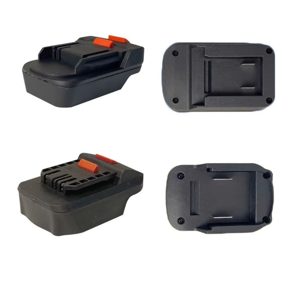 อะแดปเตอร์แบตเตอรี่ AULORAMT, 2 in 1 18V ตัวแปลงแบตเตอรี่ลิเธียม, อะแดปเตอร์แปลงพลาสติกอะแดปเตอร์เครื่องมือไฟฟ้าสําหรับ Dayi แบตเตอรี่ A3 รูปที่ 7