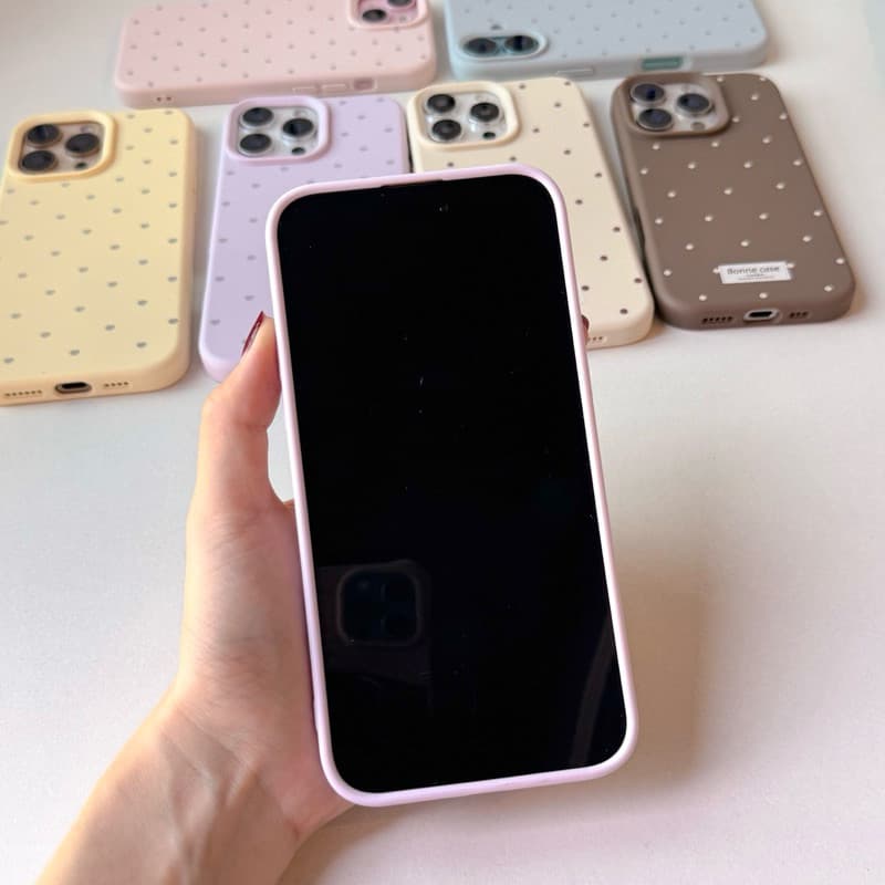 10สีT1S201 เคสนิ่มกันเลนส์กล้องลายจุด, ลายหัวใจ เคสไอโฟน สำหรับ iPhone case11-15Promax,17Pro,17Promax รูปที่ 8